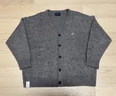 DESCENDANT NURSE KNIT CARDIGAN GRAY サイズ2