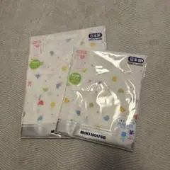 MIKI HOUSE ベビー肌着　50-60 サイズ　動物柄　日本製