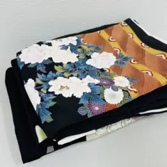 黒留袖 着物 正絹 3着 着物まとめ売り S-3082