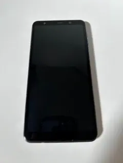 中古品　Galaxy A7 ブラック SM-A750C　64B　充電ケーブル付き