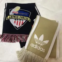 サッカーマフラー adidas セット