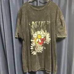 NON TOKYO 花柄 半袖 Tシャツ ブラック - メルカリ
