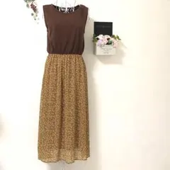 【超美品A】 ナチュラルビューティーベイシック ワンピース サイズ Sのサムネイル