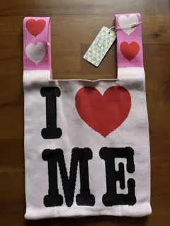 D.KELLY JAPAN ニットトートバッグ I LOVE ME