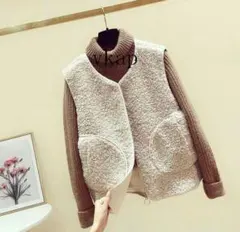 4色　ベスト レディース 中綿 ベスト ダウンベスト ジャケット　アウu