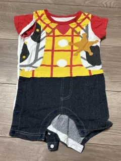 トイストーリー ウッディ　ロンパース　70 ディズニー