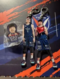 イヒョンジュン 長崎ヴェルカ アクリルキーホルダー 2点 ひょっこりクリップ