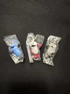 めじるしアクセサリー　パペットスンスン 3個