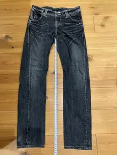 grunge edwin fade denim pants y2k black - メルカリ
