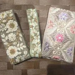 インド刺繍リボン 計1.5m　39