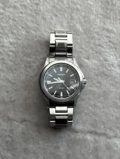 SEIKO SOLAR 腕時計 ステンレス シルバー