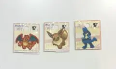 ポケモン　ワッペン　３点セット