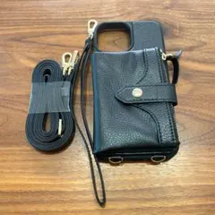 iPhone13ProMaxケース ストラップ 6.7インチ スマホケース