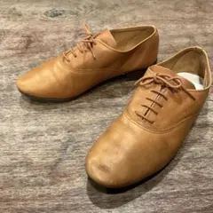 レペットRepetto ジジZIZI オックスフォードシューズ レザー 茶 37