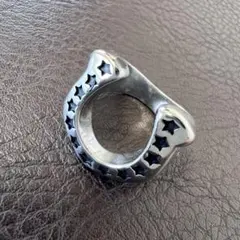 星形デザイン ステンレスリング