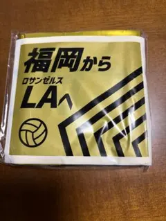 バレーボール 応援スティックバルーン 福岡からロサンゼルスLAへ