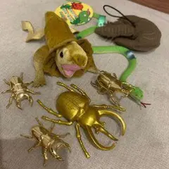 おもちゃの動物フィギュアセット