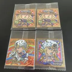 ジョジョの奇妙な冒険 SBR ウエハースシール SEC他4枚セット