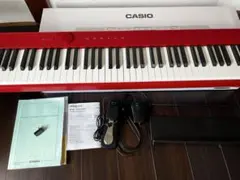 【美品】CASIO Privia PX-S1100 電子ピアノ 88鍵 レッドのサムネイル