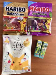 HARIBO ハリボー LOTTE のど飴 コナンガムセットのサムネイル