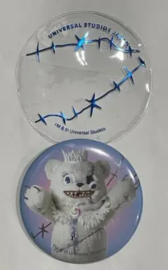 ●【新品】USJ ハミクマ コレクタブル缶バッジ ソウル