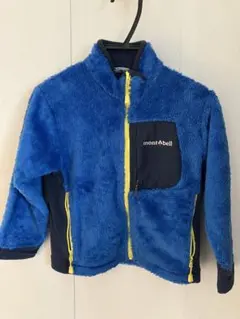 mont-bell フリースジャケット 110cm 青