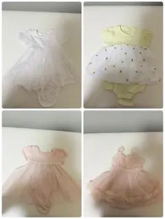 【まとめ売り】女の子 70 80 夏 ワンピース ドレス ロンパース