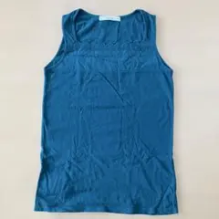 グリーンレース装飾タンクトップ