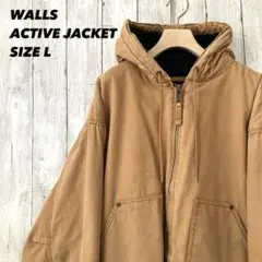 WALLS オーバーサイズ 中綿キルティングアクティブジャケット Lアメリカ古着