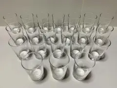 ガラス製グラス21個セット