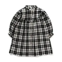 apres les cours チェックワンピース