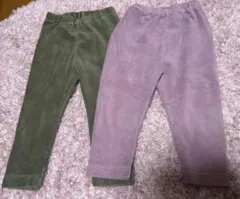UNIQLO baby レギンスパンツ　2着　80