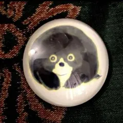 名画帯留め★中村芳中　仔犬★福狗