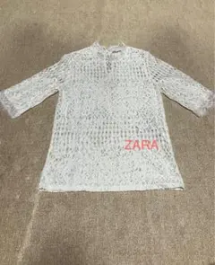 【お値下げ】お値下げZARAレースブラウス