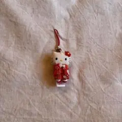 ハローキティ 着物　ストラップ　※お値下げ可