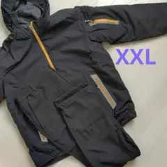 メンズスポーツウェア ウインドブレーカー マウンテン 防風 防水 黒色 XXL