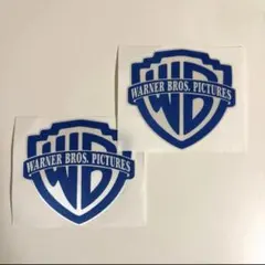 2枚ワーナーブラザーズ ピクチャーズのロゴ