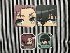 ブルーロック スマべ 天狗茶亭 凛・冴 コースター・ステッカー