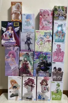 美少女プライズフュギュア　17種セット　初音ミク　　アイドルマスター　など