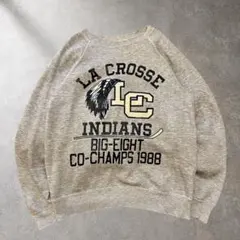 80s アメリカ製 usa製 スウェット ラグランスリーブ vintageのサムネイル