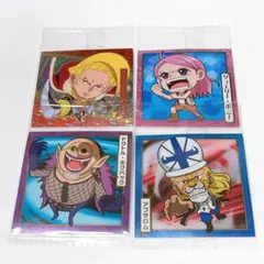 ワンピース ウエハース シール 4枚セット 1