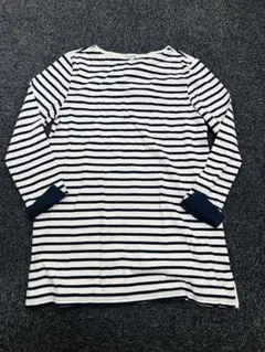ストライプ ボートネック 長袖カットソー TTLL 新品