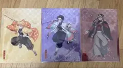 鬼滅の刃 アニプレックス オンラインくじ クリアファイル　善逸　しのぶ　童磨