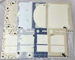 【匿名配送】 靴下にゃんこ レターセット 平成レトロ サンエックス