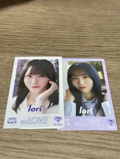 野口衣織　ミニフォト2枚セット LOVE 野口衣織 ミニフォト 2枚セット - メルカリ
