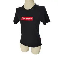 Supreme シュプリーム Tシャツ 黒 赤 ボックスロゴ ブラックのサムネイル