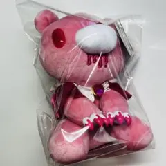 ①② 超ドでかい！くまグミ キラキラ ぬいぐるみ ストロベリー