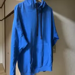 DIESEL 青 パーカー Sサイズ