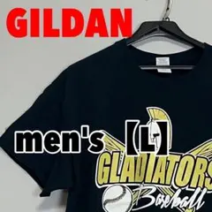 F397【GILDAN】半袖プリントTシャツ【L】