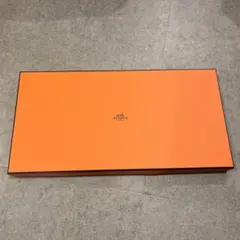 HERMES ギフト箱 オレンジ色 包装紙付き